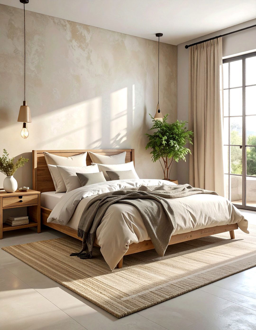 Limewash bedroom walls - 30 trending decor ideas