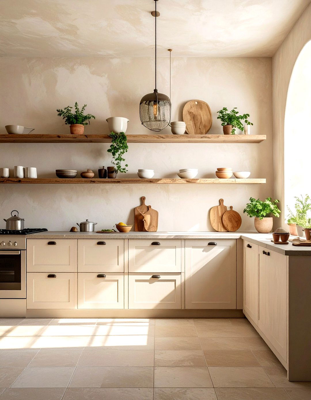 Limewash kitchen walls - 30 textured kitchen ideas