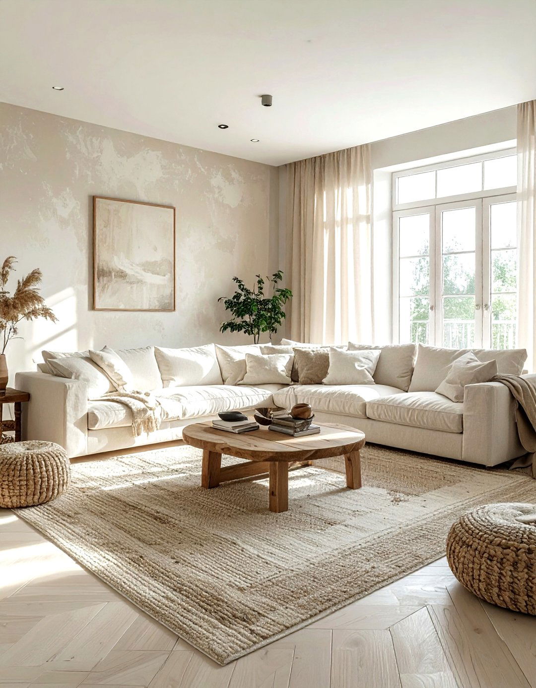 Limewash paint - 30 living room textured walls