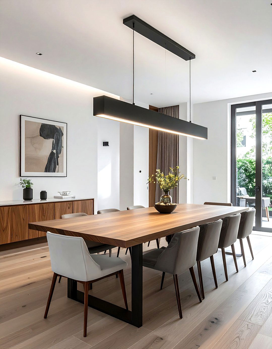 Linear Pendant Light - 30 modern lamp ideas