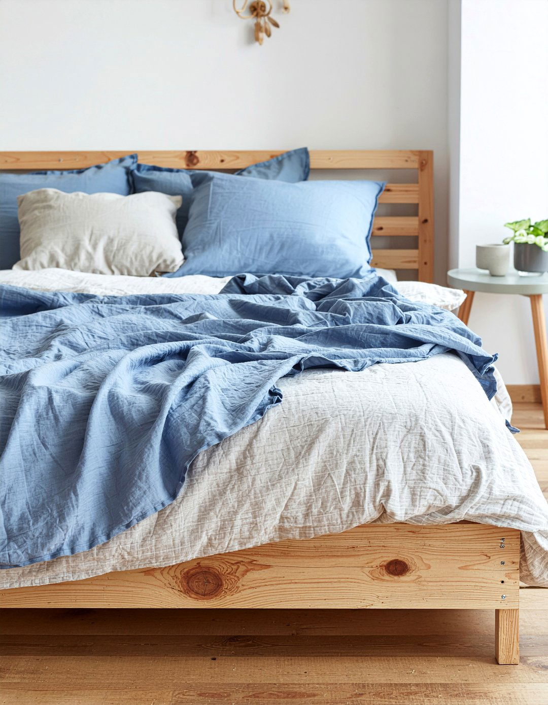 Linen Bed Sheets - 30 weekend bedroom ideas