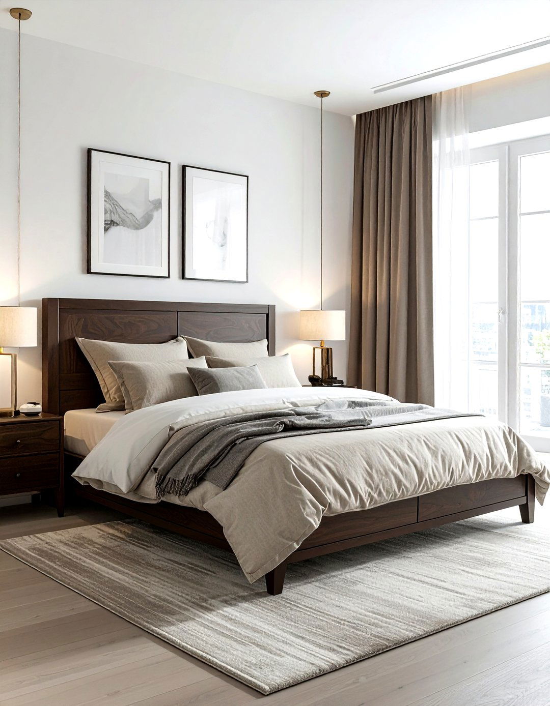 Linen Bedding In Master Bedroom - 30 modern traditional decor ideas