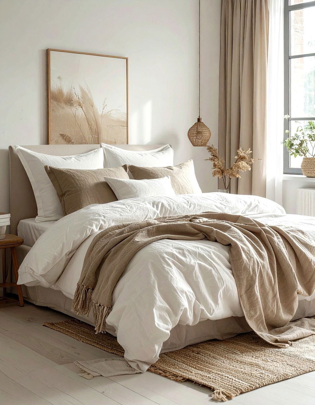 Linen Bedding Set - 30 linen decor ideas