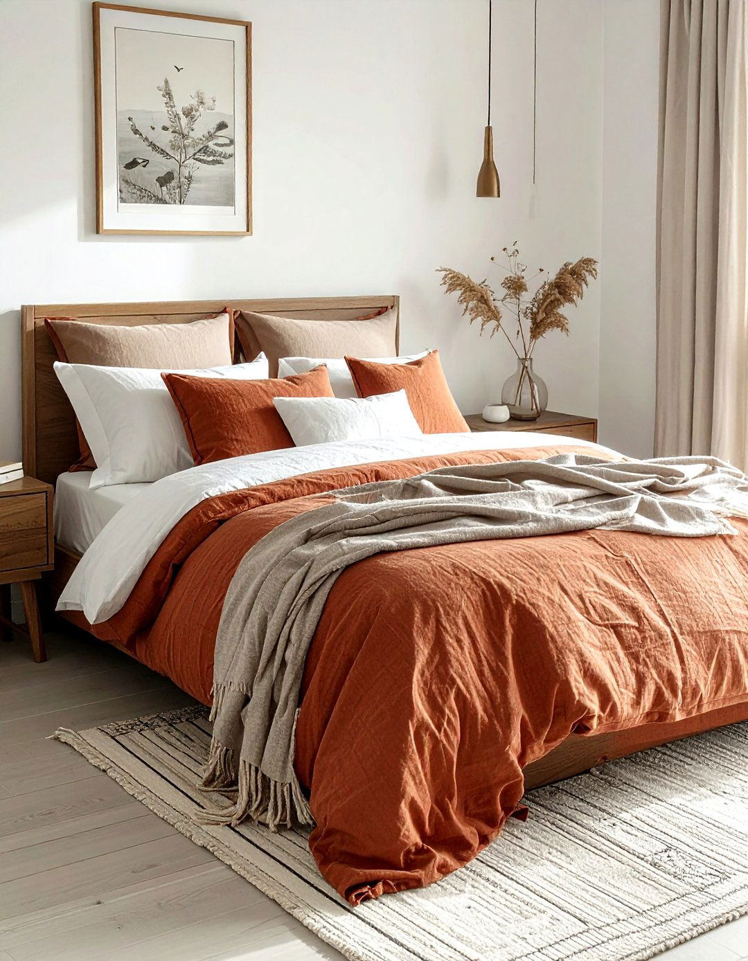 Linen Bedding Sets - 30 simple decor ideas