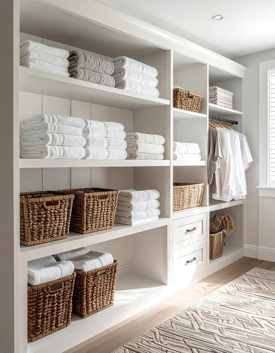 Linen Closet Organization - 30 bathroom renovation ideas