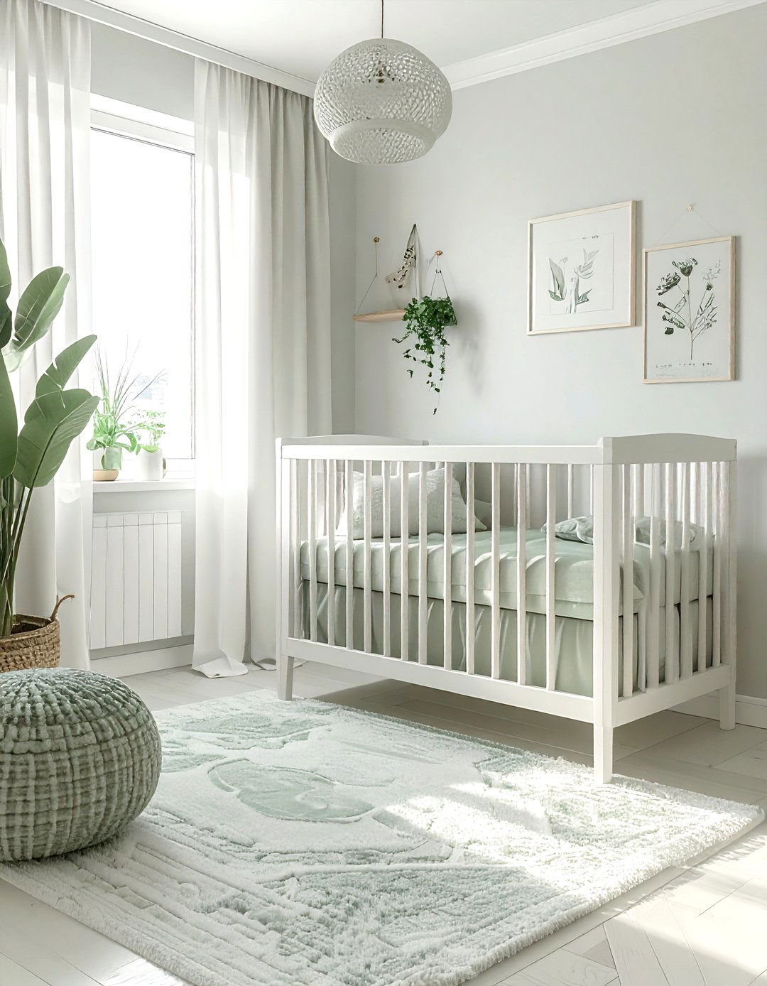 Linen Nursery Crib Bedding - 30 linen accent ideas