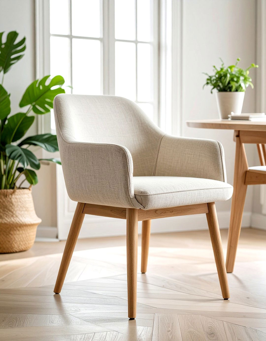 Linen Parsons Dining Chair - 30 parsons dining chair ideas