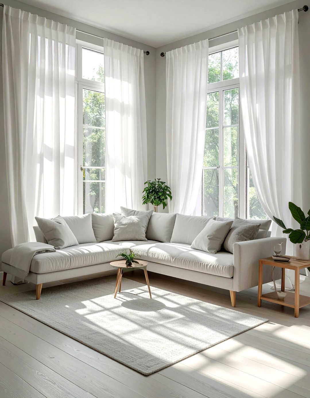 Linen Sheer Curtains - 30 must-have decor ideas