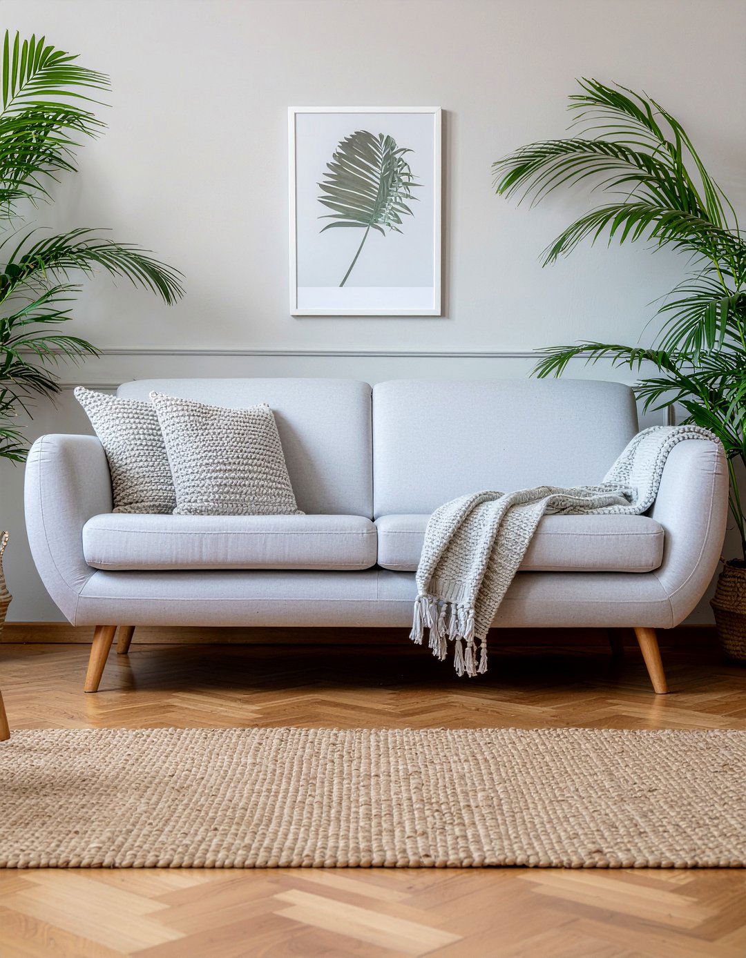 Linen Sofa Covers - 30 tropical living room ideas