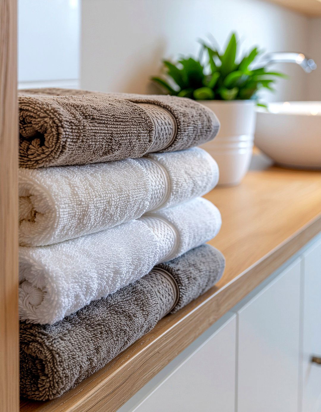 Linen Storage - 30 bathroom timeless element ideas