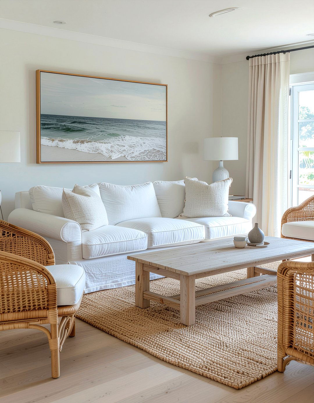 Linen Tuxedo Sofa - 30 living room tuxedo sofa ideas