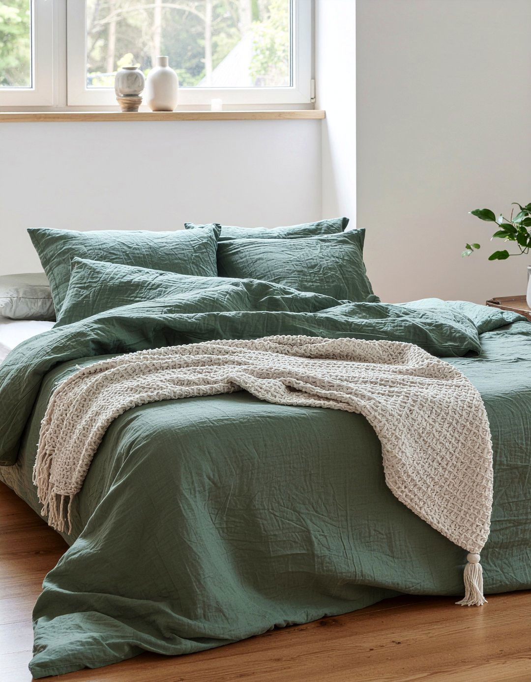 Linen bedding - 30 Danish bedroom ideas