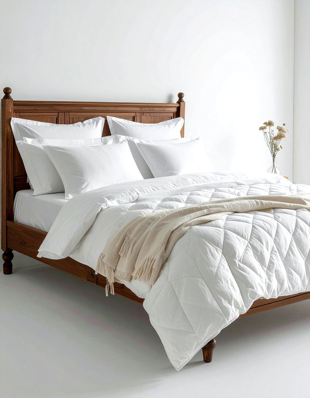 Linen bedding - 30 old money decor ideas