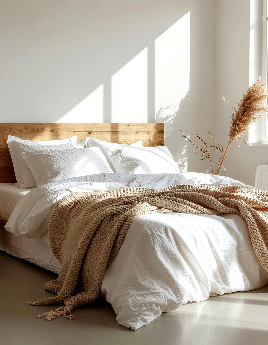 Linen bedding bedroom - 30 beach themed bedroom ideas