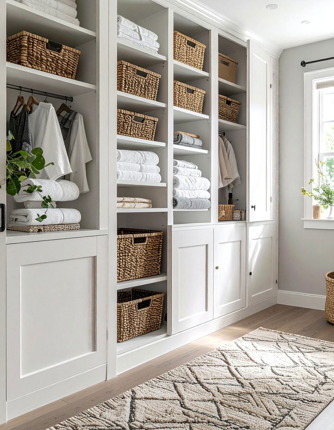 Linen closet - 30 bathroom remodel ideas