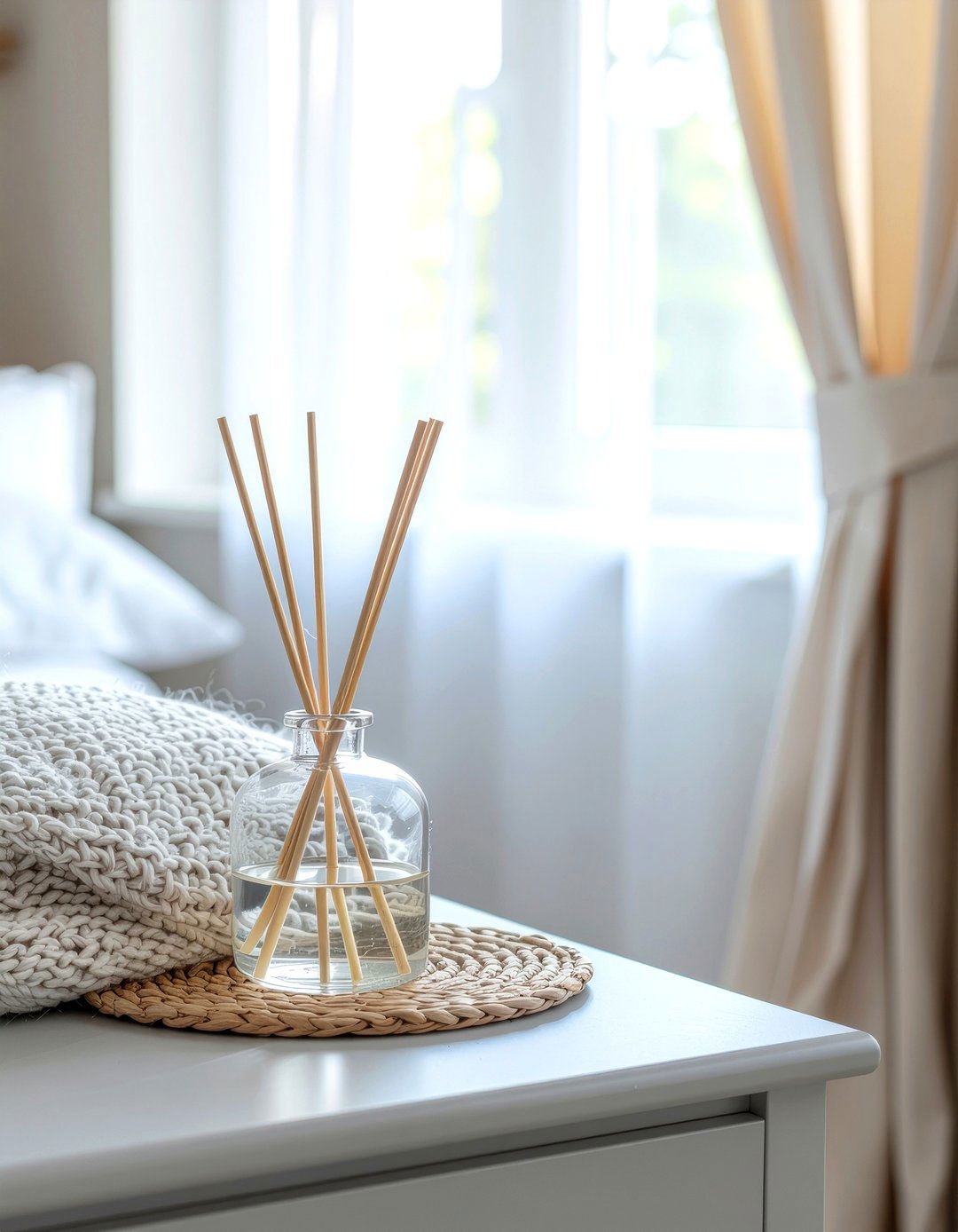 Linen reed diffuser - 30 bedroom reed diffusers