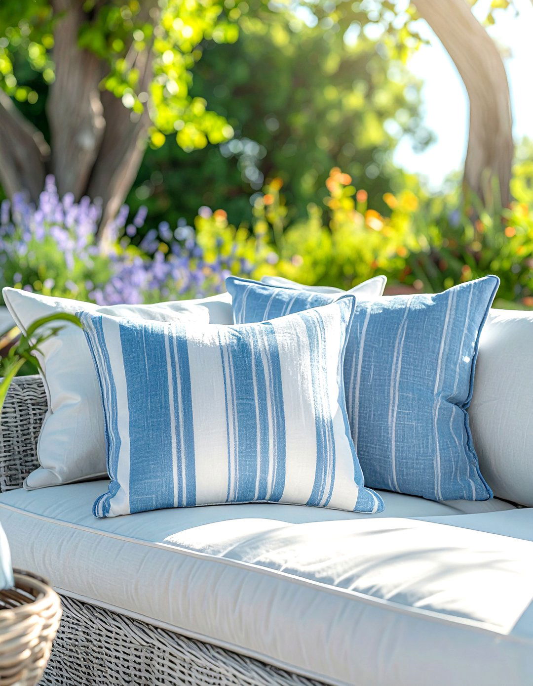 Linen throw pillows for summer - 30 pillow styling ideas