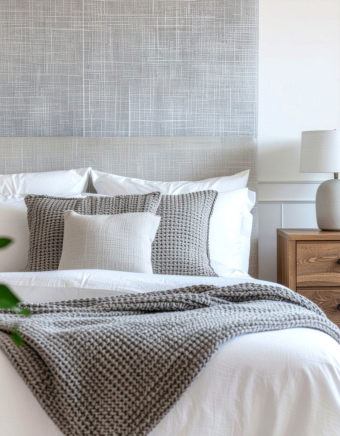 Linen wallpaper bedroom - 30 bedroom modern wallpapers