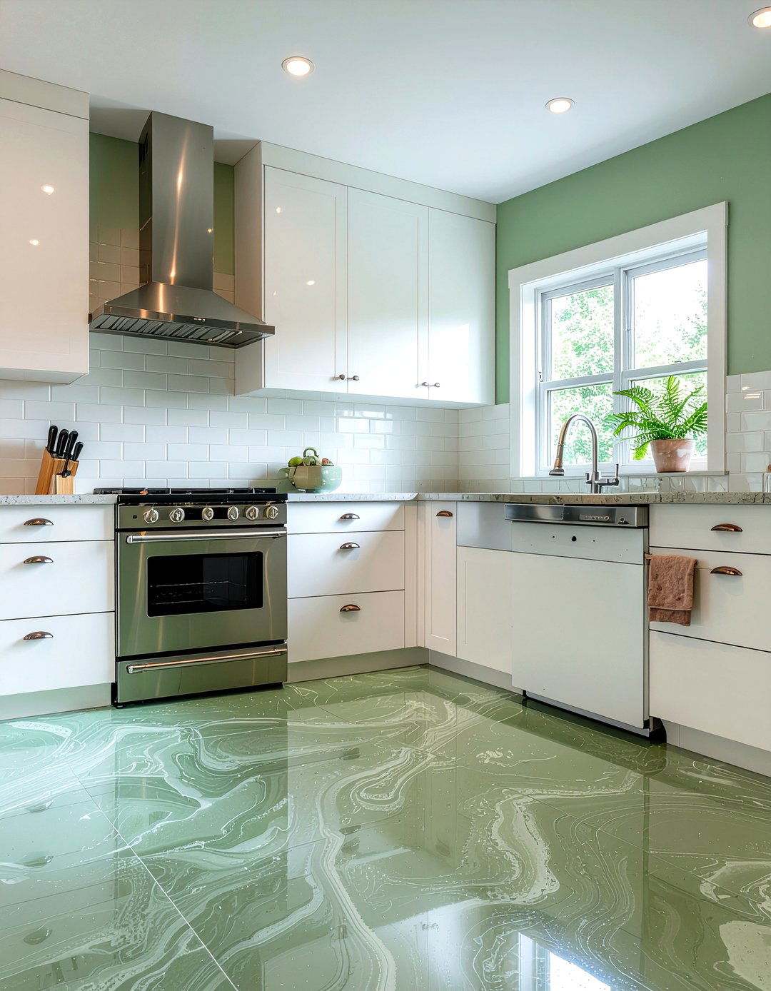 Linoleum flooring - 30 kitchen flooring ideas