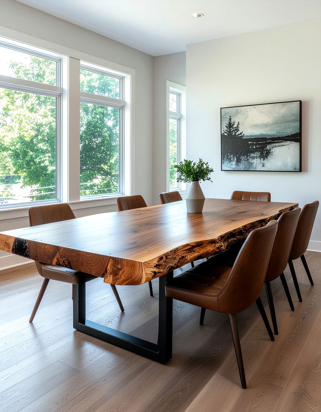 Live Edge Wood Dining Table - 30 dining table for 8 ideas