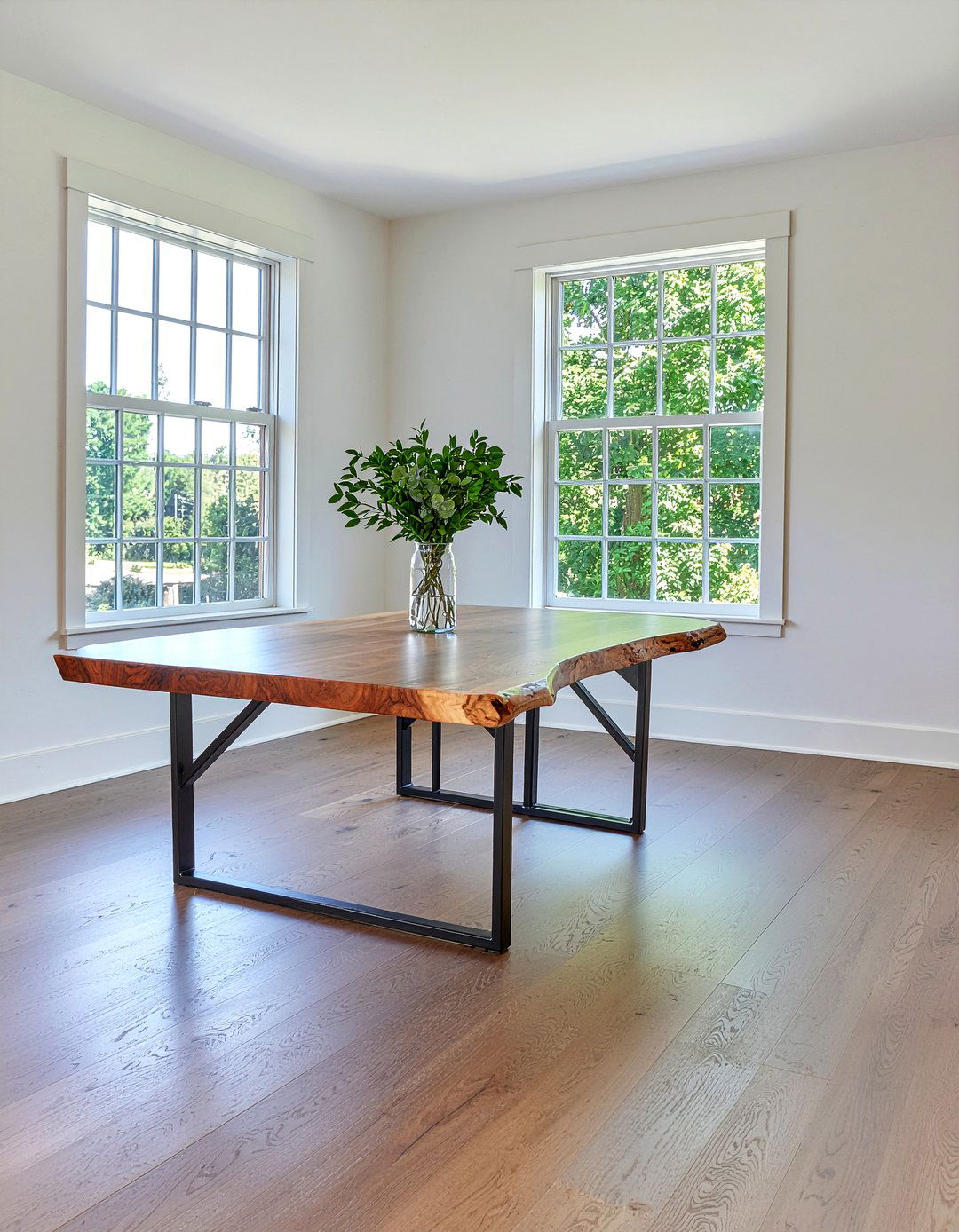 Live Edge Wood Table - 30 farmhouse dining table ideas