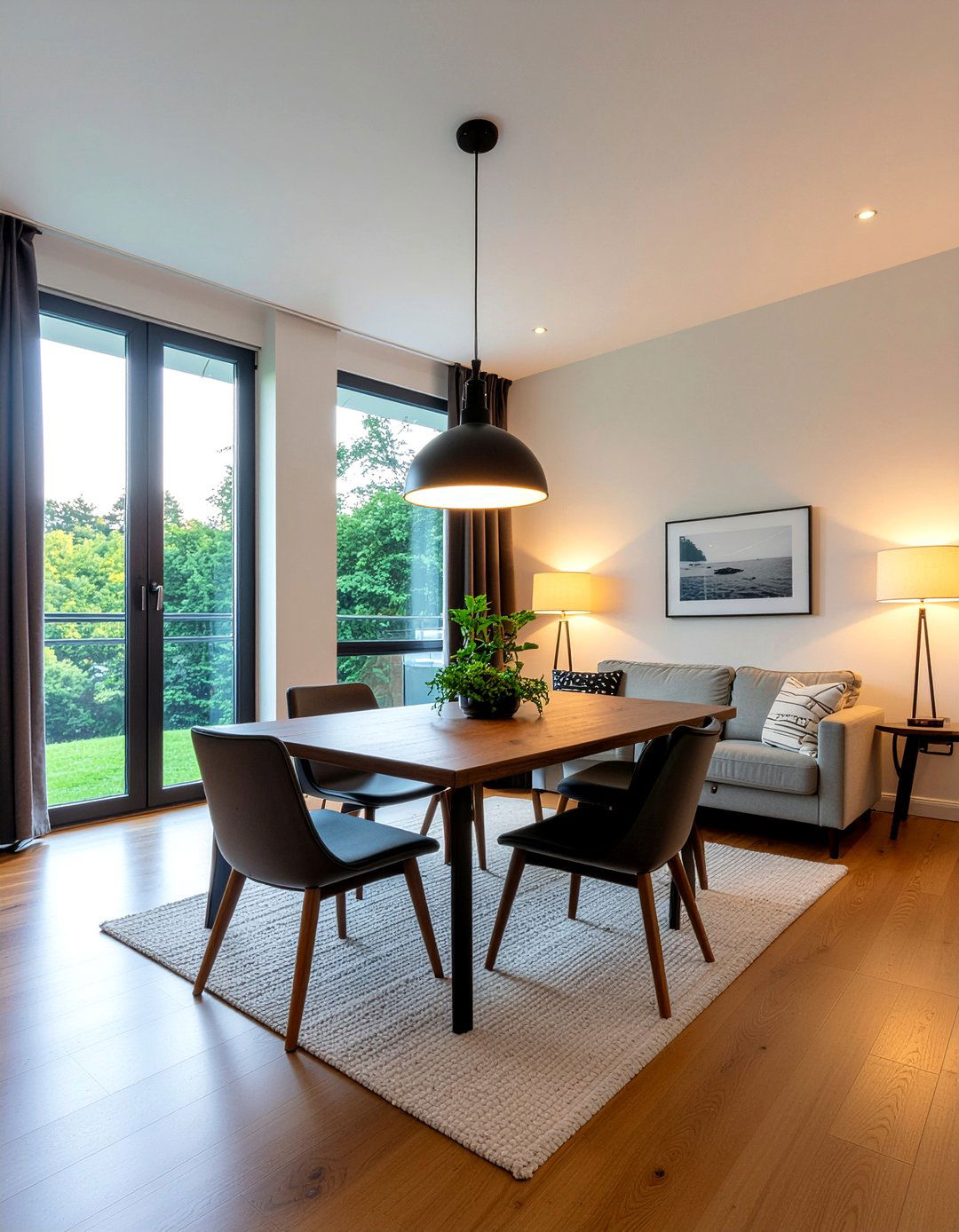 Living Dining Room Lighting - 30 dining room living room combo ideas