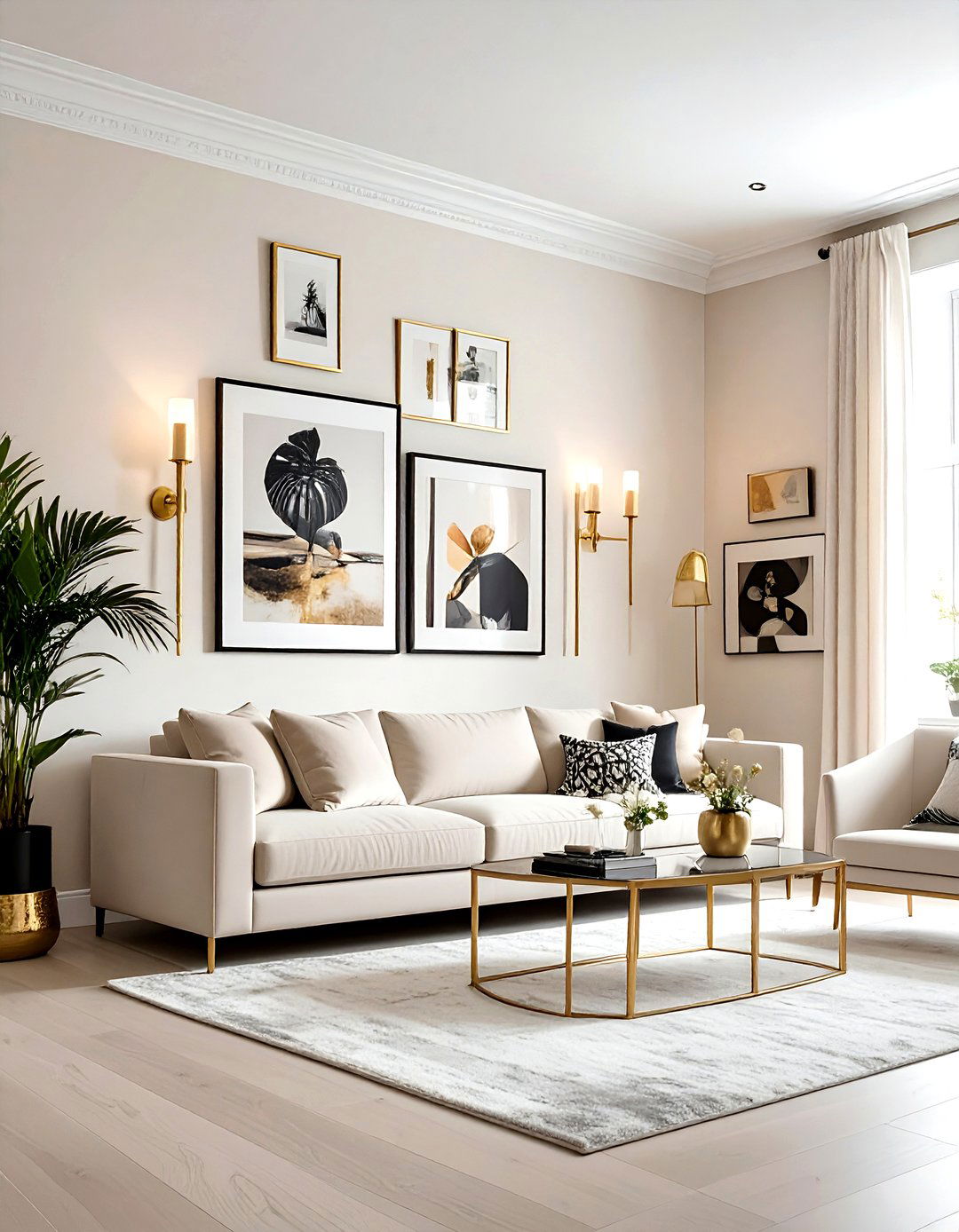 Living Room Gallery Wall - 30 decor transformation ideas