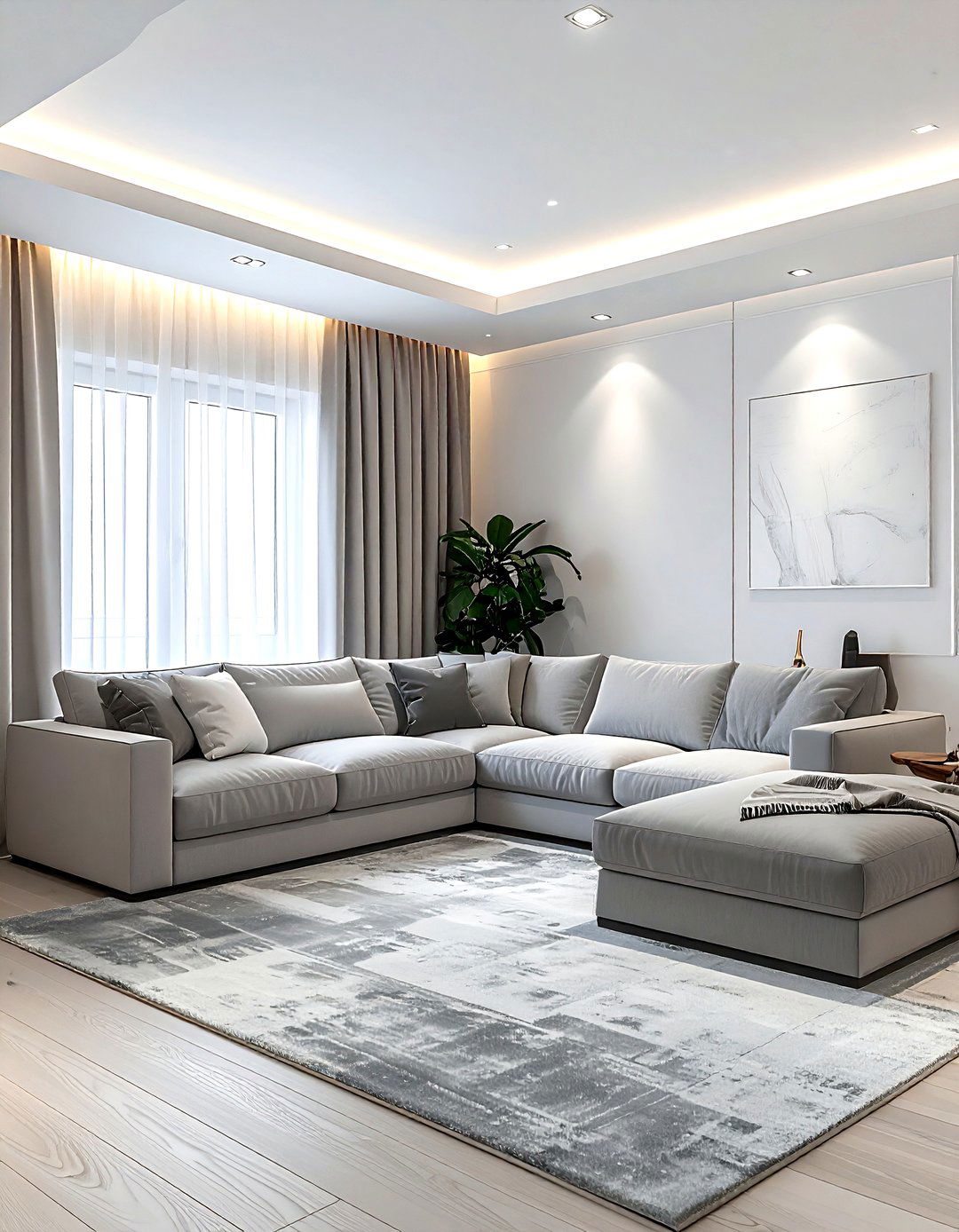 Living Room Perimeter Lighting - 30 living room recessed lighting ideas