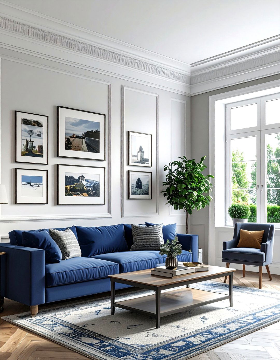 Living Room Picture Rail Molding - 30 picture rail ideas