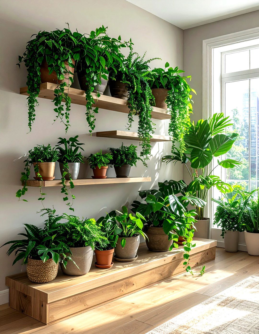 Living Room Plant Ledge - 30 living room ledge shelves