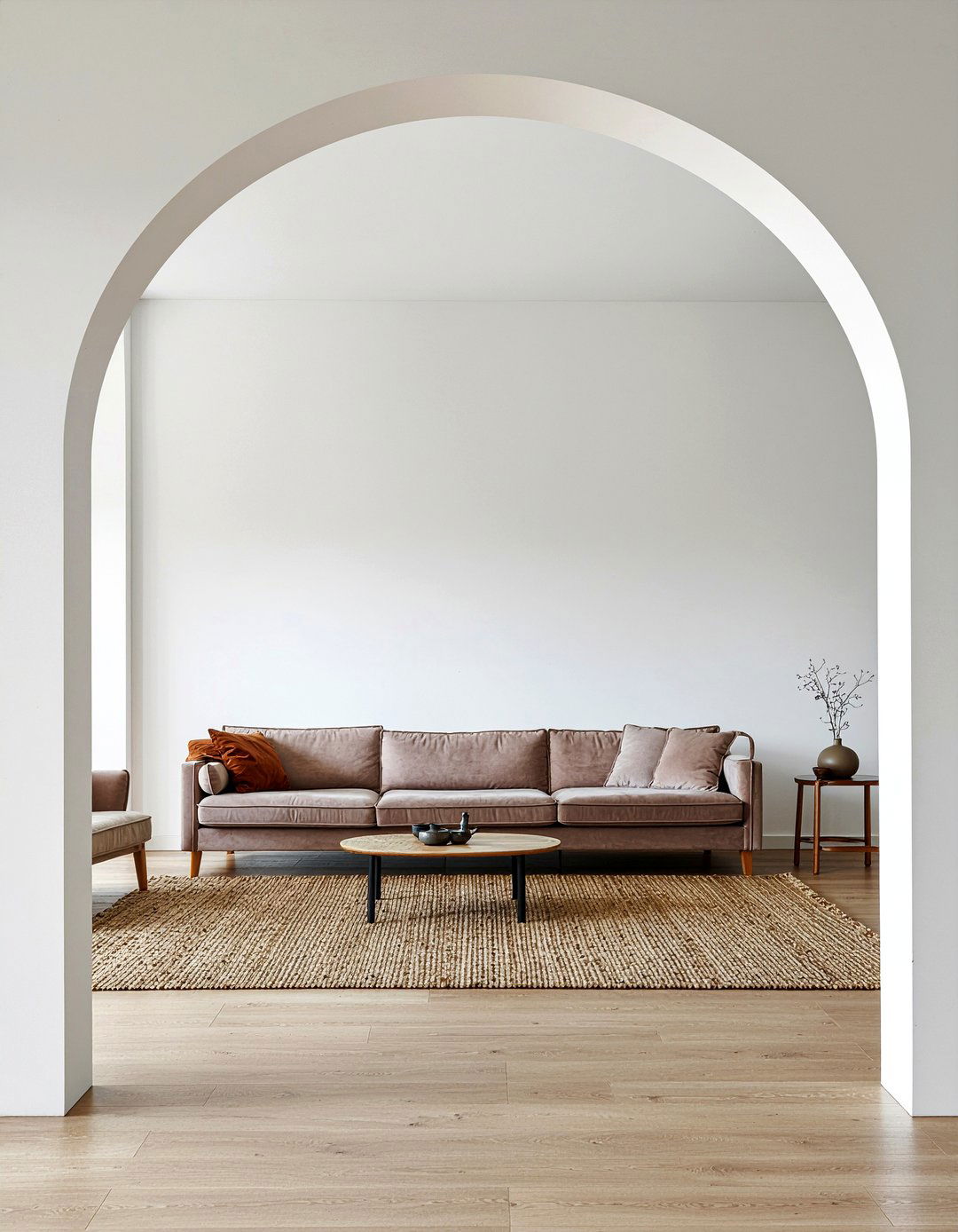 Living Room Plaster Arch - 30 living room archway ideas