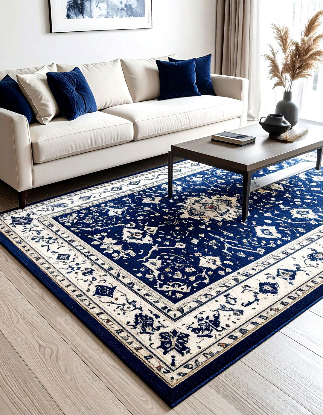 Living Room Rug - 30 living room photography ideas
