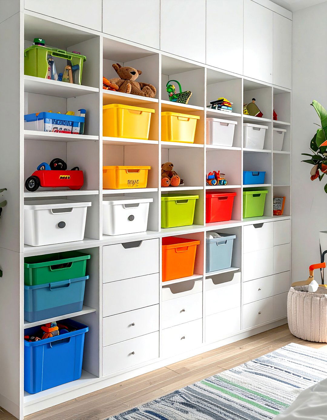 Living Room Toy Storage - 30 living room closet organization