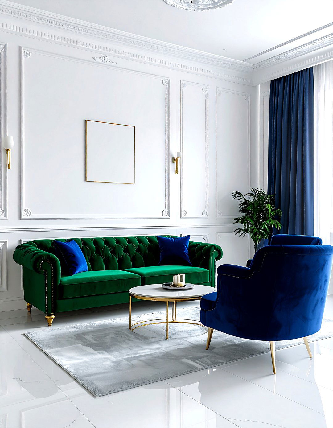 Living Room White Walls Colorful Furniture - 30 living room white walls