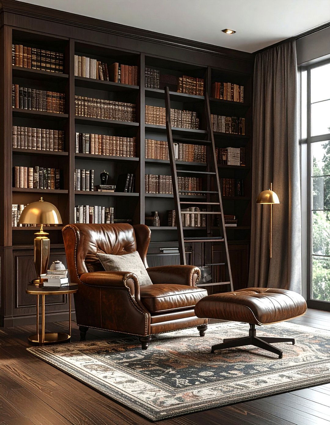 Living Room With Bookshelf Wall Layout - 30 living room space planning ideas