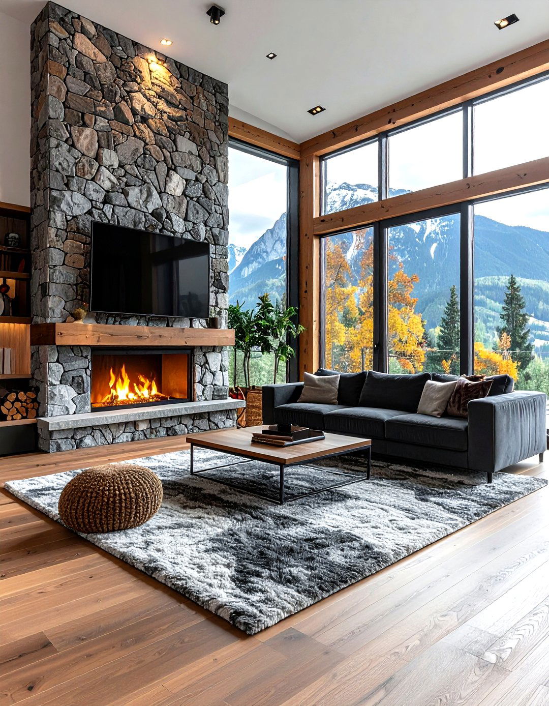 Living Room With Fireplace And Tv Layout - 30 living room space planning ideas