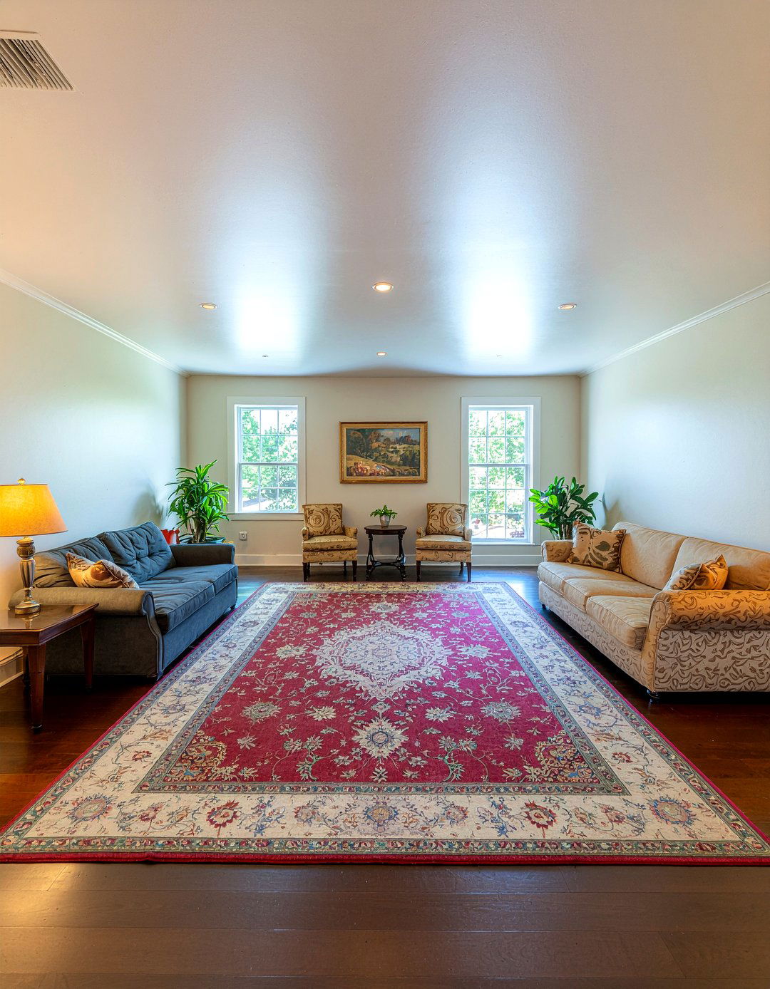 Living Room With Two Seating Areas - 30 living room conversation area ideas