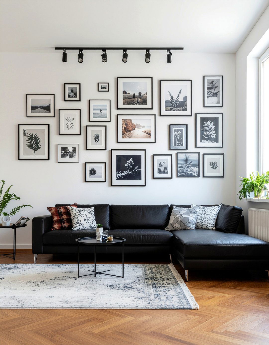 Living room gallery wall - 30 move in ready living room ideas