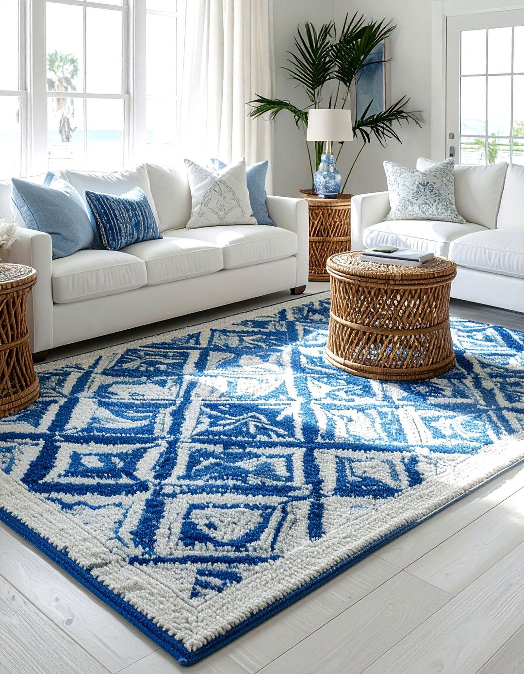 Living room rug - 30 Serena and Lily decor ideas