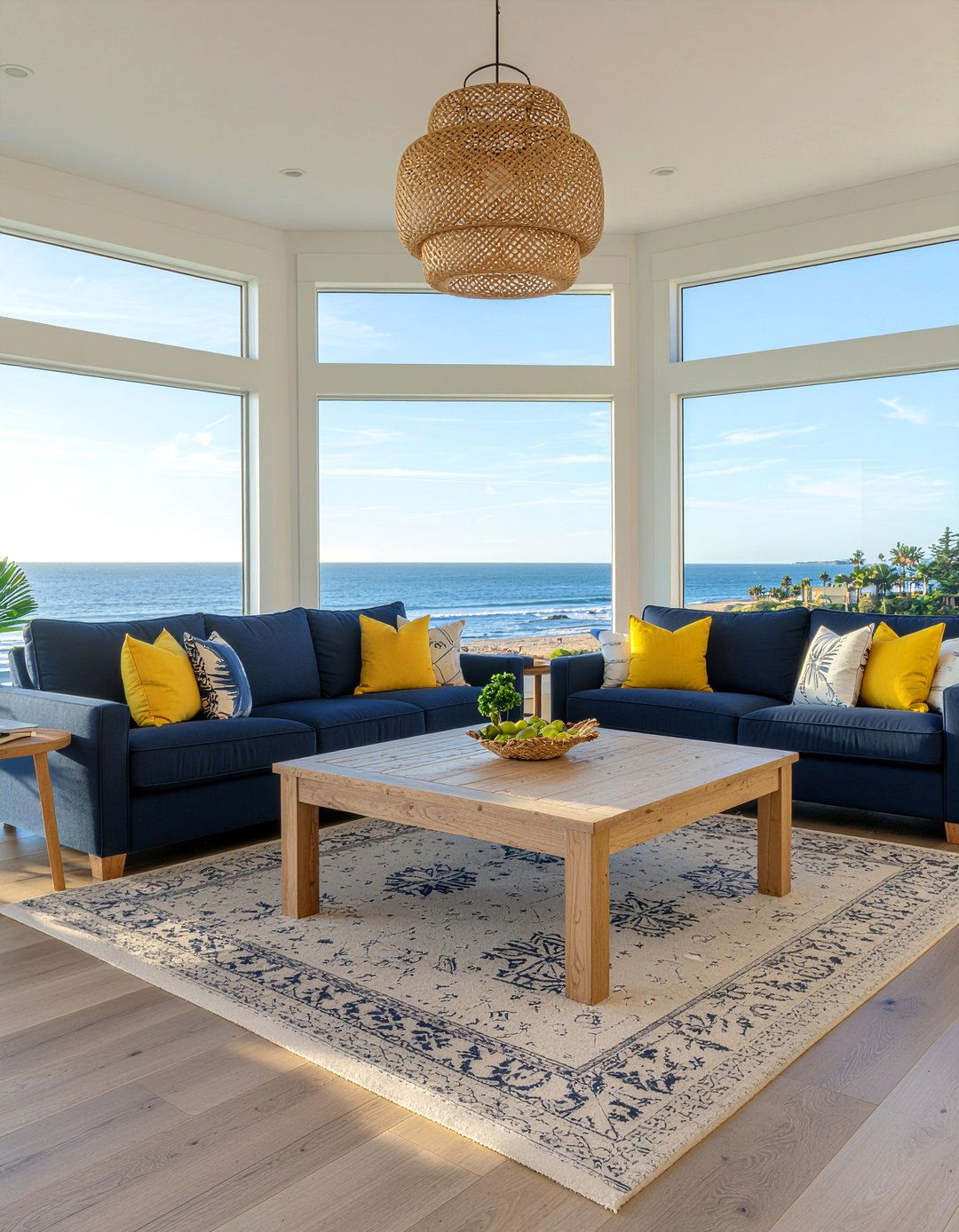 Living room with two sofas - 30 living room furniture arrangement ideas