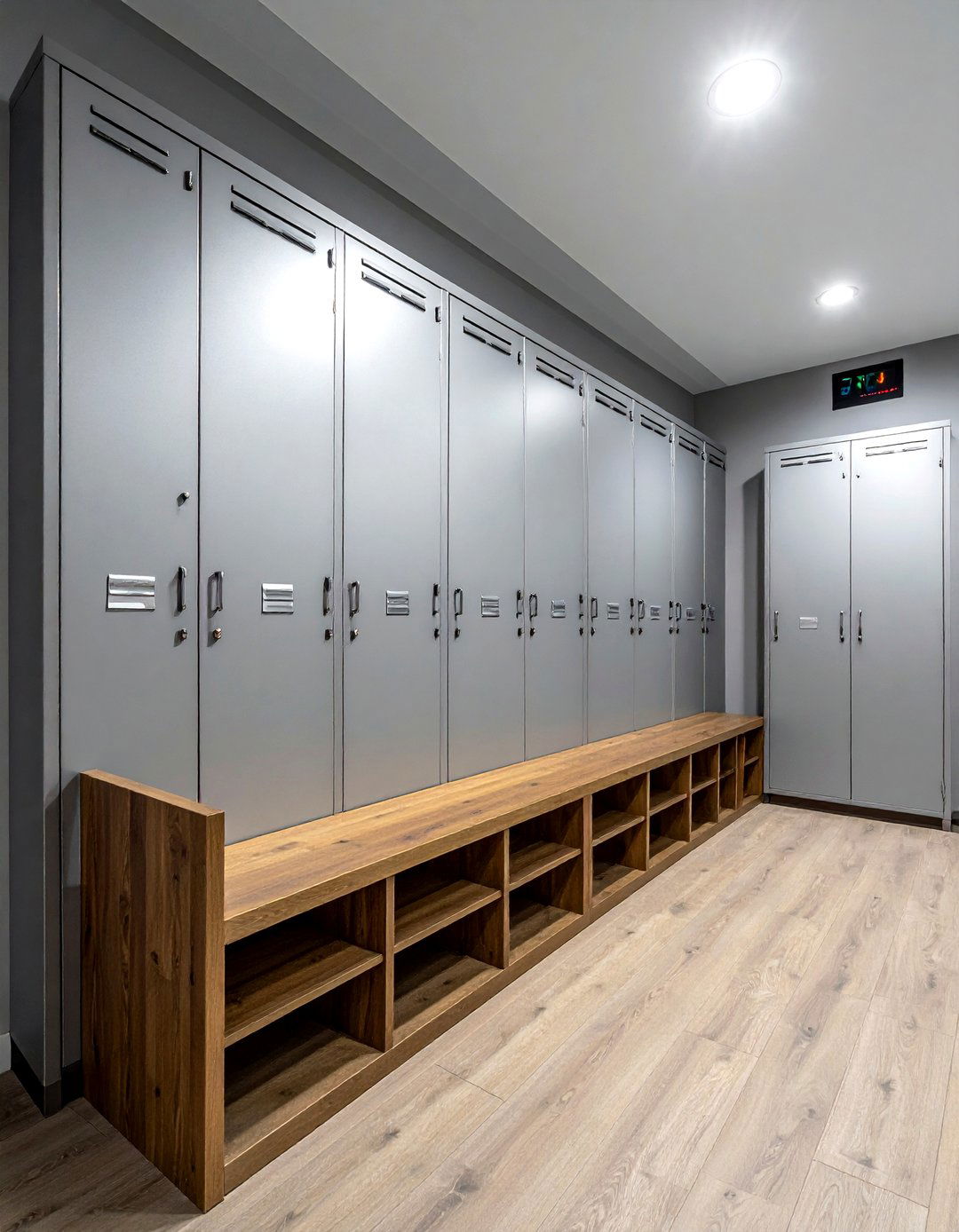 Locker Room Living Room - 30 sports themed living room ideas