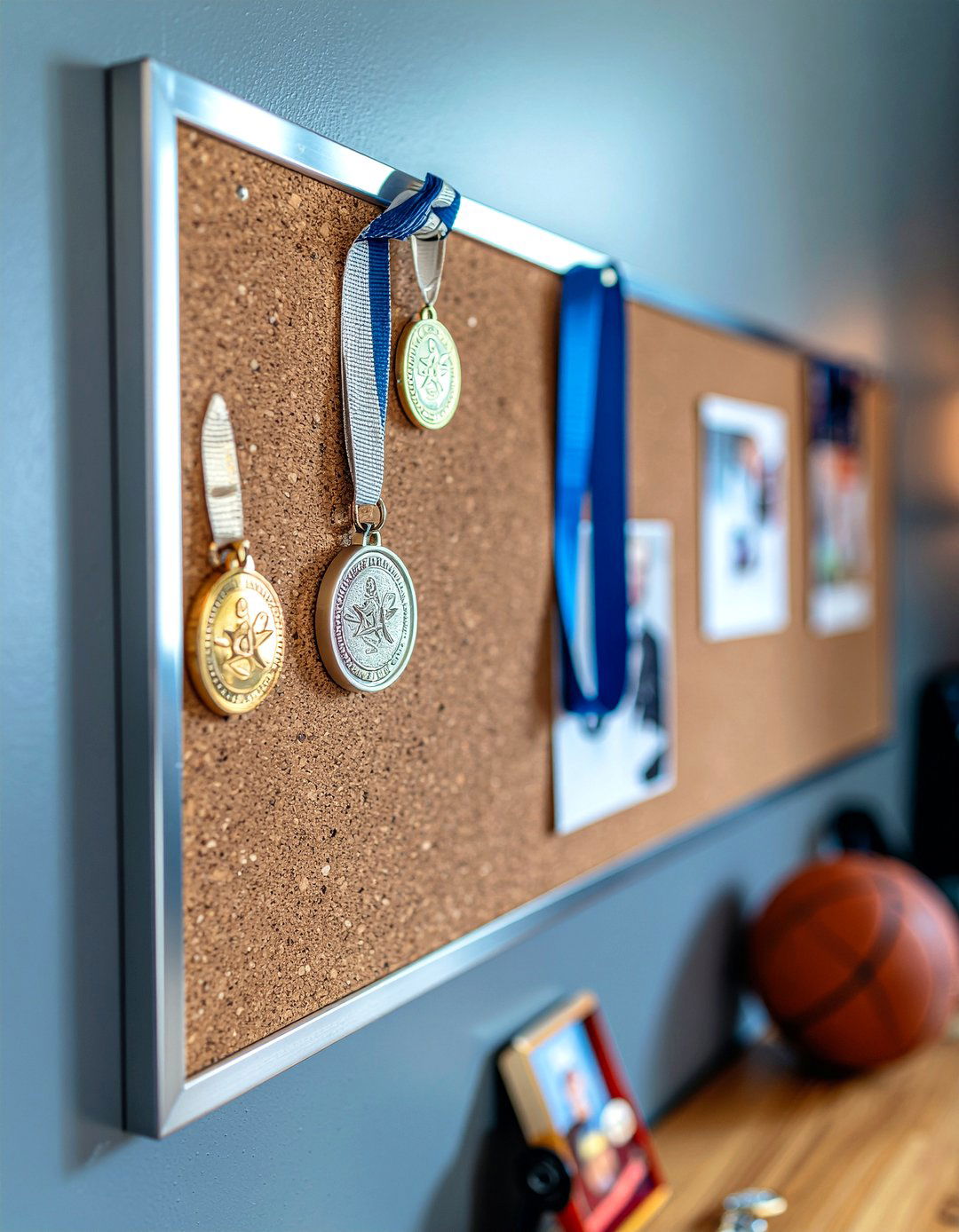 Locker style cork board - 30 bedroom cork boards