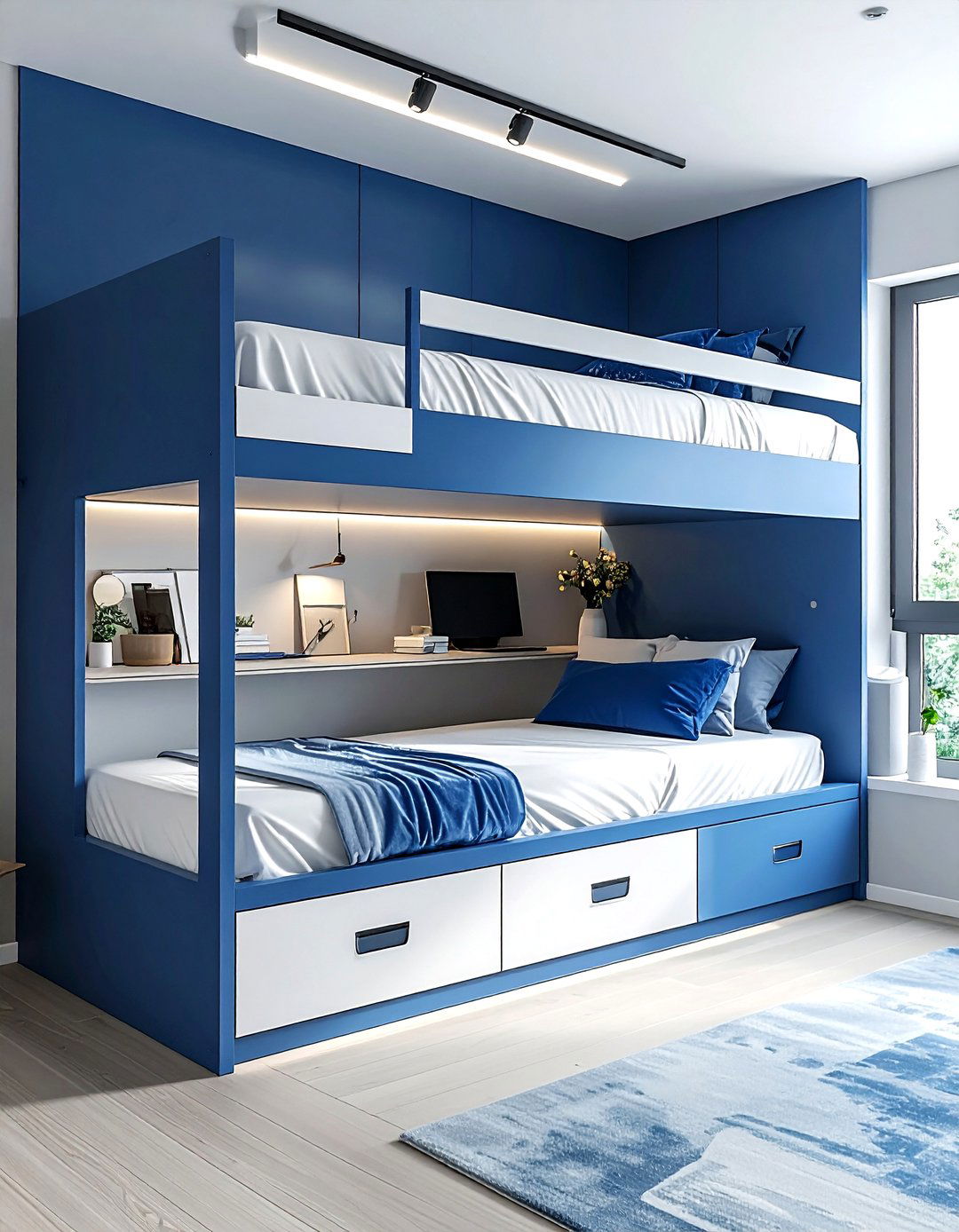 Loft Bed Cabinet - 30 bedroom cabinet storage ideas