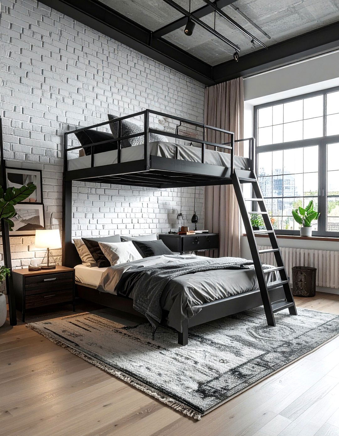 Loft Bed For Adults - 30 compact bedroom ideas