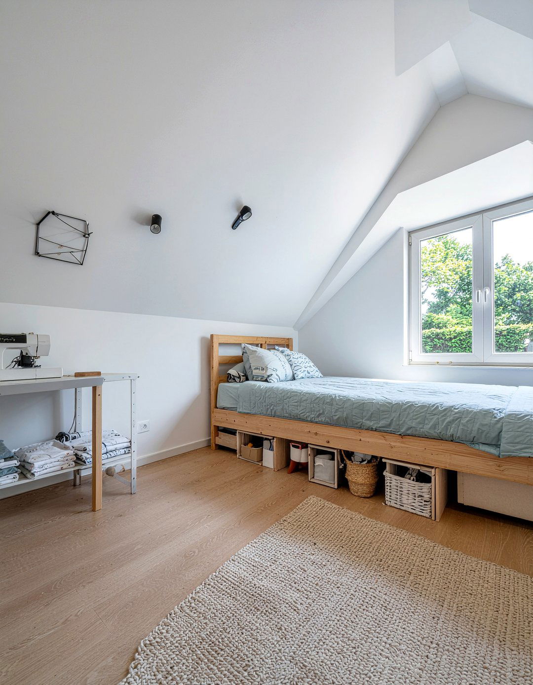 Loft Bed Sewing Space - 30 bedroom sewing nook ideas