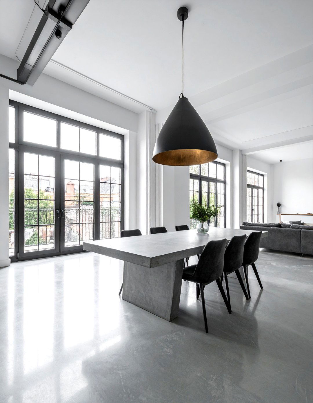 Loft Dining Room High Ceilings - 30 warehouse dining room ideas