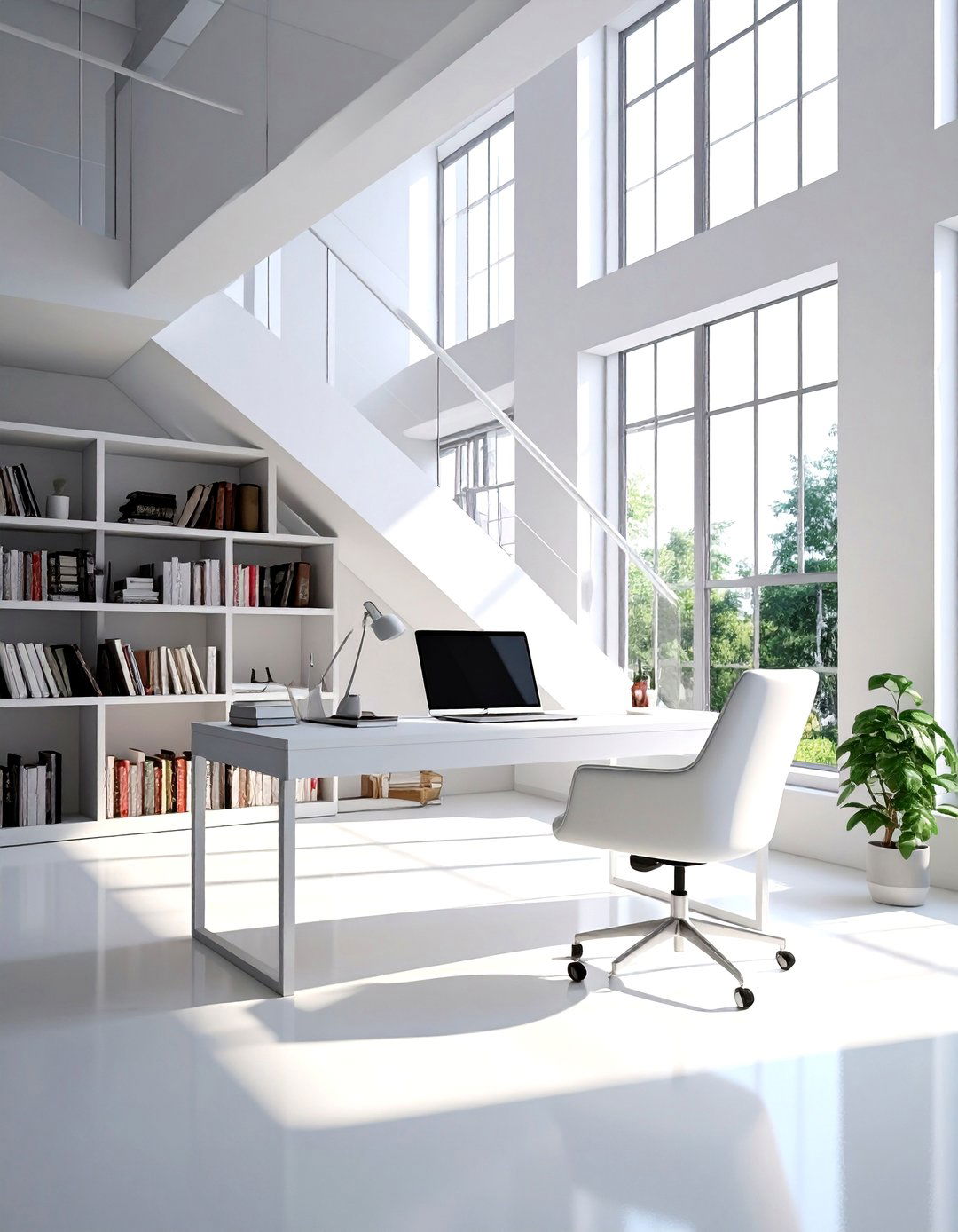 Loft Space Office - 30 show home decor ideas