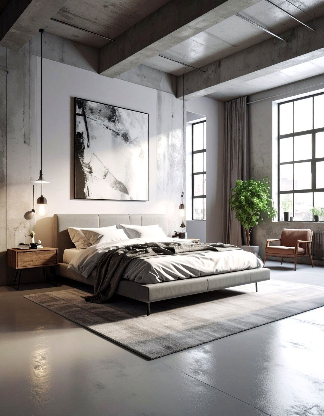 Loft Square Bedroom - 30 square bedroom ideas