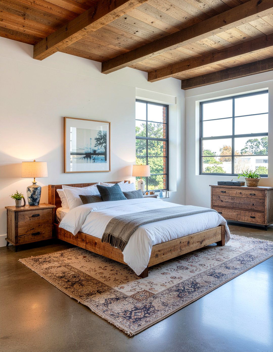 Loft Style Bedroom Set - 30 bedroom sets