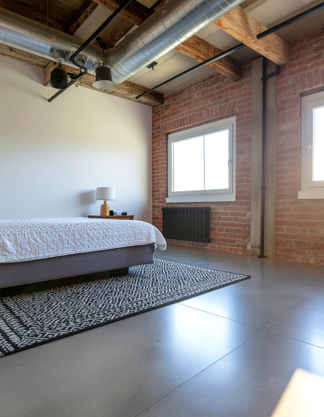 Loft Style Concrete Floor - 30 bedroom concrete floors